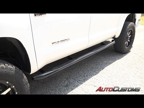 Ionic 3" Inch Black Nerf Bar Product Review at AutoCustoms.com
