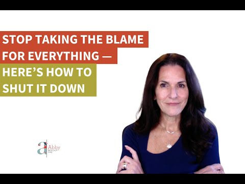 Smetti di prenderti la colpa di tutto: ecco come farlo