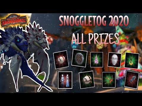 ALL SNOGGLETOG EVENT PRIZES (2020) - School of Dragons
