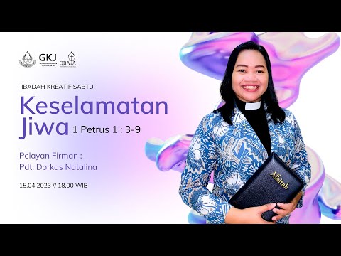 IBADAH KREATIF SABTU, 15 APRIL 2023 GKJ GONDOKUSUMAN (Pukul 18:00 WIB - Bahasa Indonesia)