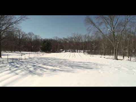 Versailles Farms Flyover Winter Snow 2019