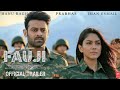 FAUJI Official Trailer Prabhas Hanu Raghvapudi In Cinemas This Independence Day