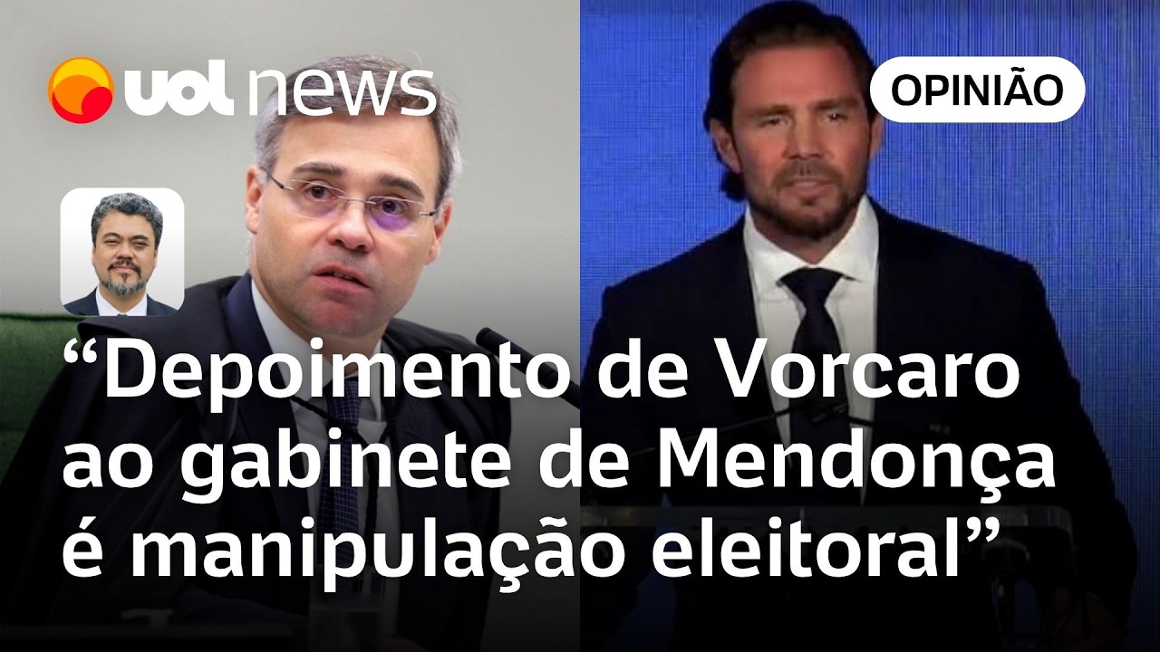  Depoimento de Vorcaro ao gabinete de Mendonça é manipulação eleitoral pura | Sakamoto
