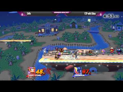 SW 22 - ZeRo (Diddy) vs F2P with Gibus (Greninja, Palutena) -Winners Bracket