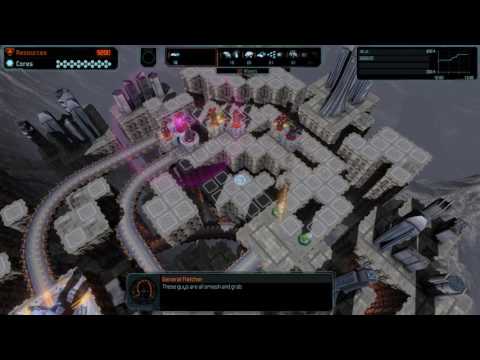 Defense Grid 2 - Mission 9 - Precipice - Fixed Resources - Normal - Gold