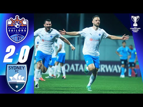2 brilliant goals earn lead! | Lion City (SGP) - Sydney (AUS) | Highlights AFC Champions League Two™