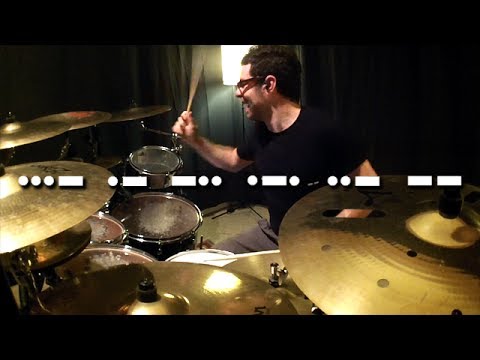 Vadrum Speaks Morse Code (Drum Video)