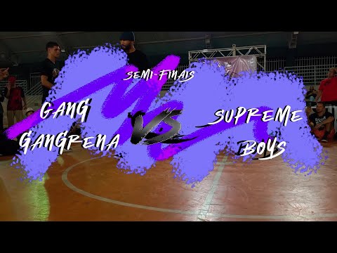 Semi-final 2vs2 Extreme Juventude Breaking Gang Gangrena vs Supreme boys