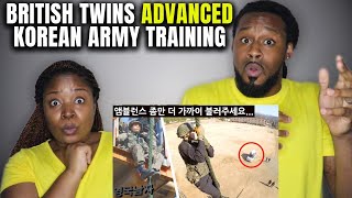 🇰🇷🇬🇧 HELL JUMP! American Couple Reacts "British Twins Try Advanced Korean Army Commando Training"