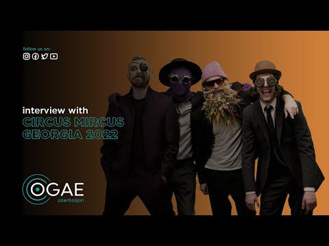 Circus Mircus interview, Georgia 2022 representative with "Lock Me In" | OGAE AZ