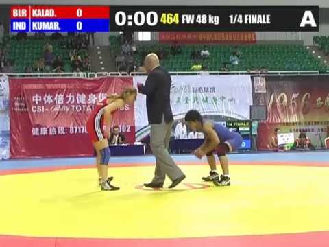 Vanesa Kaladzinskaya Road to London 1 4 Finale