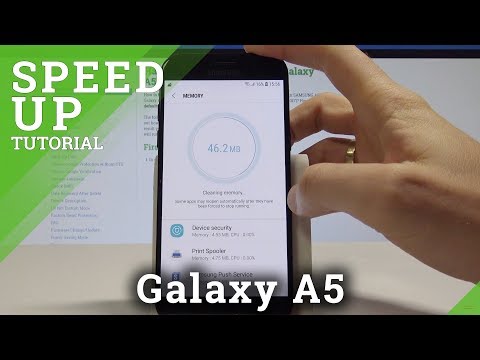 How to Speed Up SAMSUNG Galaxy A5 2017 - Clean Up / Boost System