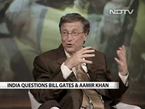 Bill Gates meets Aamir Khan