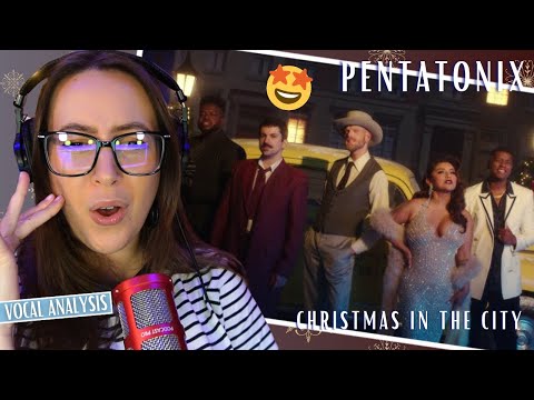 PENTATONIX - Christmas in the City (Reaction & Analysis) | Jennifer Glatzhofer