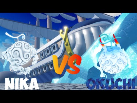 Nika vs Okuchi fruit battlegrounds (Ranked gameplay)