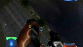 penguin and palm tree monster