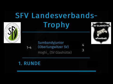 SFV Landesverbands-Trophy „Sachsenpokal“ SV Glashütte - Oberlungwitzer SV ⚽️ 1. Runde 🎮 eFootball
