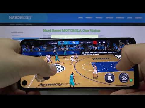 NBA Mobile Short Gameplay on MOTOROLA One Vision – Gaming Performance Test