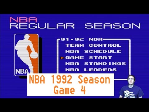 [Tecmo NBA Basketball] Season Games 4 Finally Got 100+ Points