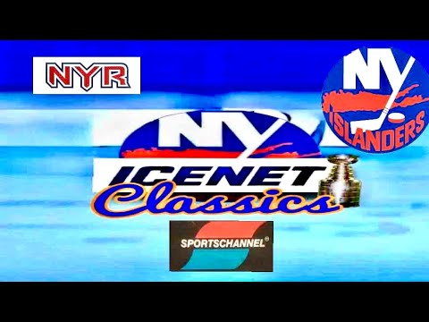 HD Game 2 1981 Stanley Cup Semifinal Rangers at Islanders Full SportsChannel New York Broadcast