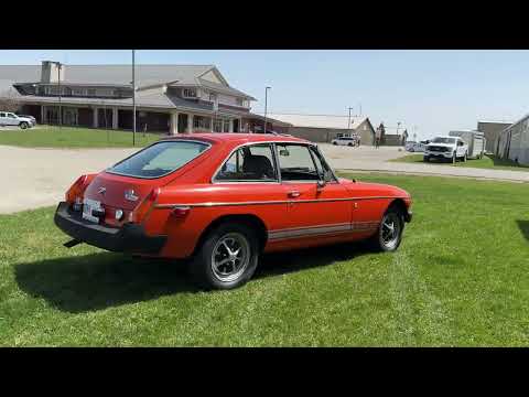 **SOLD on the CCC Buy-It-Now Lot** 1974 MGB GT 4-Speed Manual with Overdrive, Ontario Safetied SOLD for $6,300