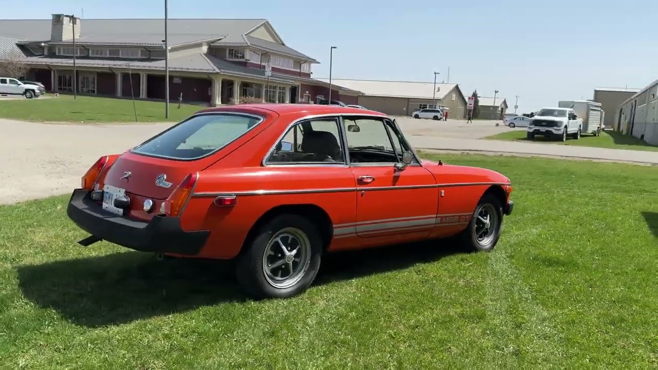 **SOLD on the CCC Buy-It-Now Lot** 1974 MGB GT 4-Speed Manual with Overdrive, Ontario Safetied SOLD for $6,300
