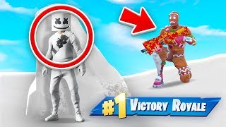 CAMOFLAGED MARSHMELLO CHALLENGE In Fortnite!