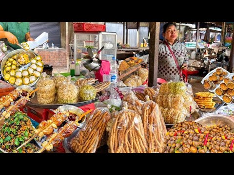 Various Market Street Food Tour in Phnom Penh - Cambodia Traditional Fresh Market