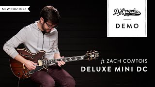 Video thumbnail for Deluxe Mini DC Demo with Zach Comtois | D'Angelico Guitars by D'Angelico Guitars