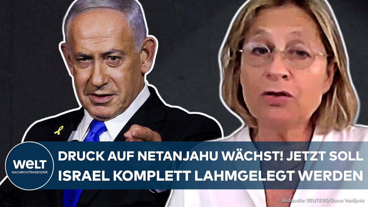 ISRAEL: Druck auf Netanjahu wird immer größer! Jetzt soll das ganze Land lahmgelegt werden