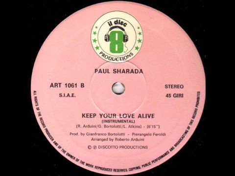 Paul Sharada - Keep Your Love Alive (Instrumental Version)