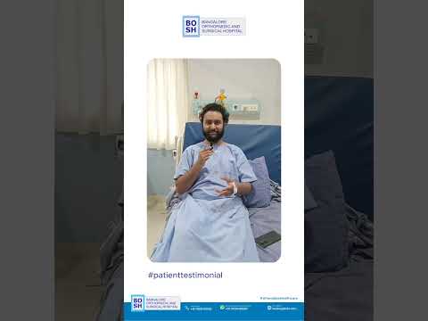 Positive words from our patients. #bosh #orthopedicspecialist #patientfeedback #happypatientstory