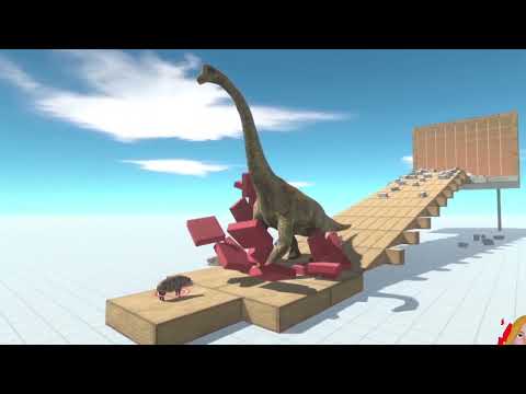 Animal Race Through Blocks | ARBS | Animal Revolt Battle