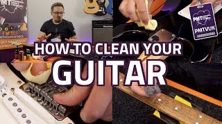 How To Clean Your Guitar - Beginner