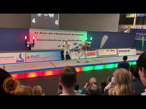 Dormagen JMS 2020 - GOLD - Fioretto ITA v Kokubo JPN