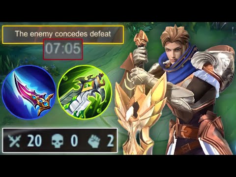 20 KILLS IN JUST 7 MINUTES!!😱 | NEW ALUCARD HACK DAMAGE BUILD!!! | BEST BUILD 2022 | MLBB