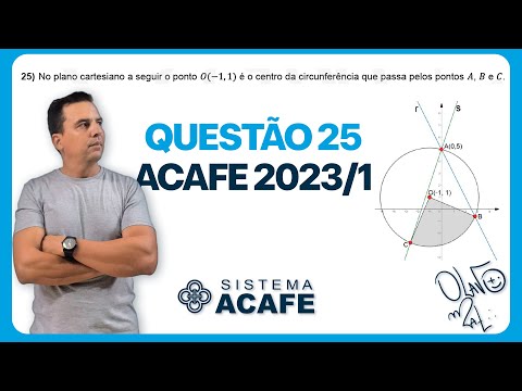 Questão 25 - Vestibular ACAFE 2023/1 Medicina - Prof. Olavo - Matemática