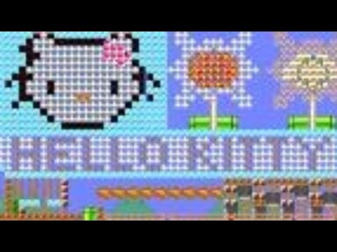 Hello Kitty: heartkey (for kids) by jeanbatman - SUPER MARIO MAKER - NO COMMENTARY 1AW