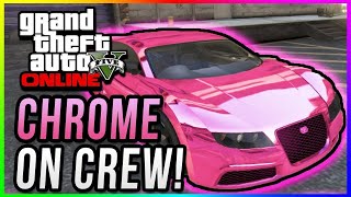 HOW TO GET CHROME ON CREW COLOR GLITCH!