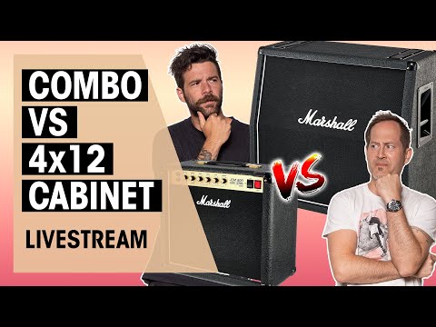 Do Combos Sound Smaller Than Big Cabs? | Marshall Combo VS 4x12 Cabinet | Thomann