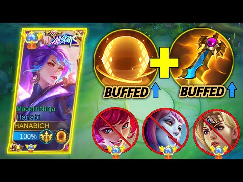 THIS NEW HANABI BUILD AND SPELL CAN EASILY DESTROYED META ENEMIES!!😱 | HANABI BEST BUILD 2023 | MLBB