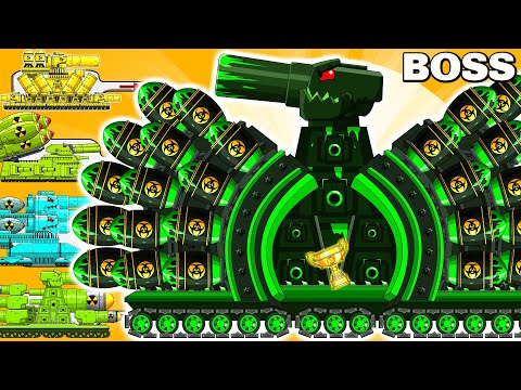 What Makes KV44 NUCLEAR TANKS So DIFFERENT From Other Tanks - Cartoons about tank