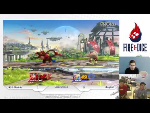 Smash or Die Young #1 - SCB Markus vs 2Scoops Angbad - Smash Wii U LSF