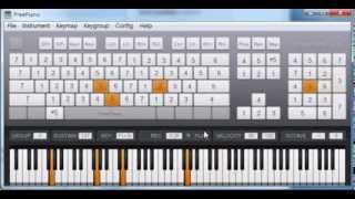 Video thumbnail for [電腦鍵盤鋼琴freepiano]-千本櫻 by GvnFu's Freepiano