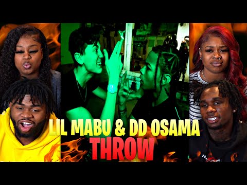 Lil Mabu & DD Osama - THROW (Official Music Video) | REACTION