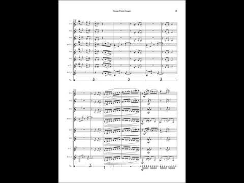 Clarinet Octet/Choir "Four Brazilian dances"  Mvt.4 "Baiao Para Sergio"