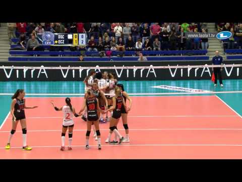 2017 CLVolleyW - 4th Round Leg 1 - Top 3 Net Actions