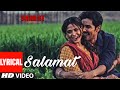 Download Salamat Full Song With Lyrics Sarbjit Randeep Hooda Richa Chadda T Series Mp3 Song