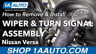 How to Remove Turn Signal Assembly 12-19 Nissan Versa