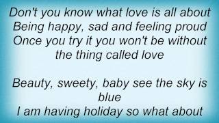 Toy-box - A Thing Called Love Lyrics